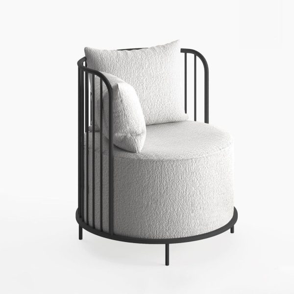 біле крісло